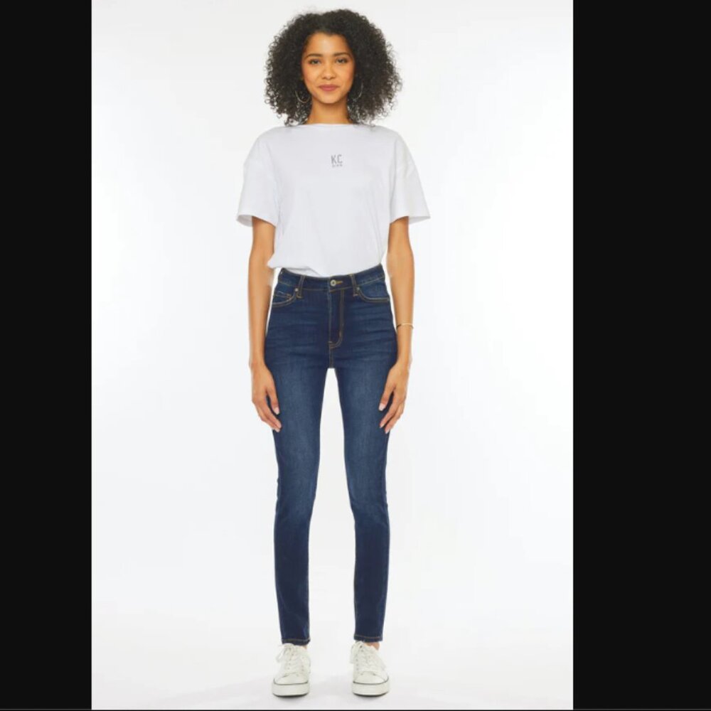 KanCan Hallie Ultra High Rise Super Skinny Jeans - Picture 2 of 5